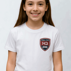 Camiseta blanca manga corta Horacio Quiroga