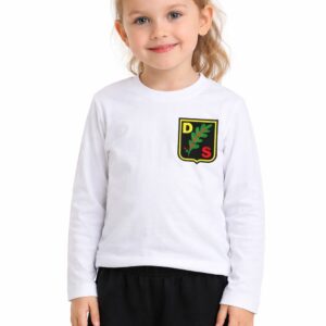 Camiseta blanca manga larga Alemán