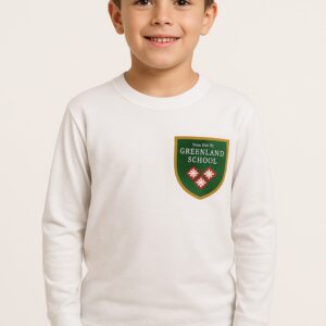 Camiseta blanca manga larga Greenland