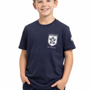 Camiseta azul manga corta Harwood