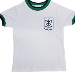 Camiseta blanca manga corta Stella Maris