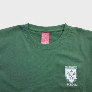 Camiseta verde manga corta Harwood