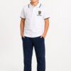 Remera blanca manga corta Lourdes