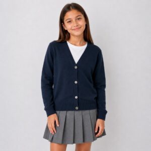 Cardigan azul genérico