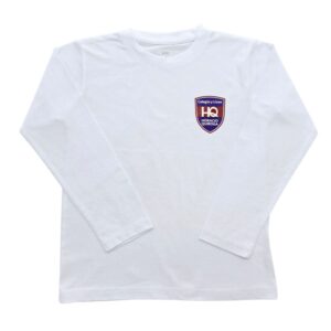 Camiseta blanca manga larga